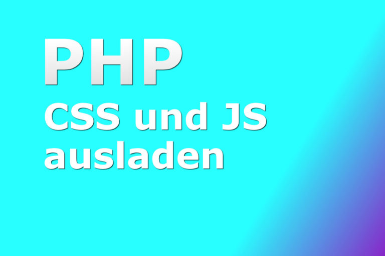 In WordPress mit PHP CSS und JS Dateien selektiv entfernen